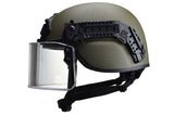 Bulletproof Helmet Ballistic Visor NIJ IIIA High Cut or Full Cut Made In Switzerland