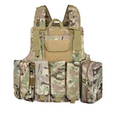 Multifonctional Tactical Vest with First Aid Kit Pouches