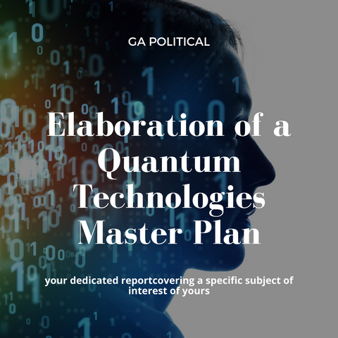 Quantum Technologies Master Plan / Roadmap